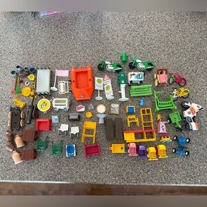 Vintage geobra playmobil lot